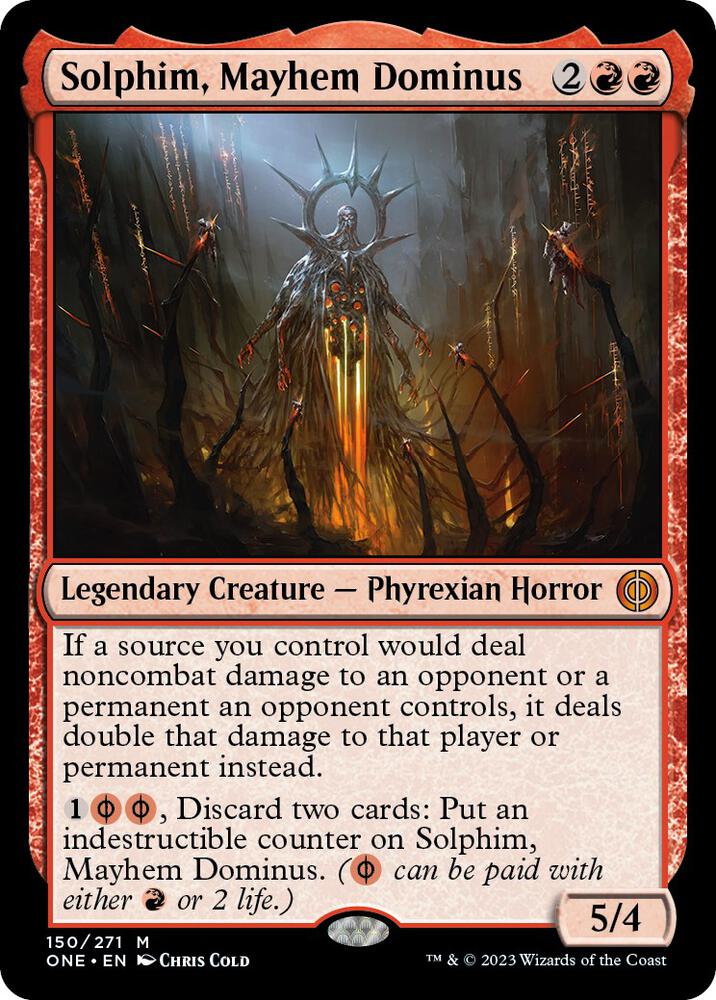 Solphim, Mayhem Dominus - Phyrexia: All Will Be One (ONE)
