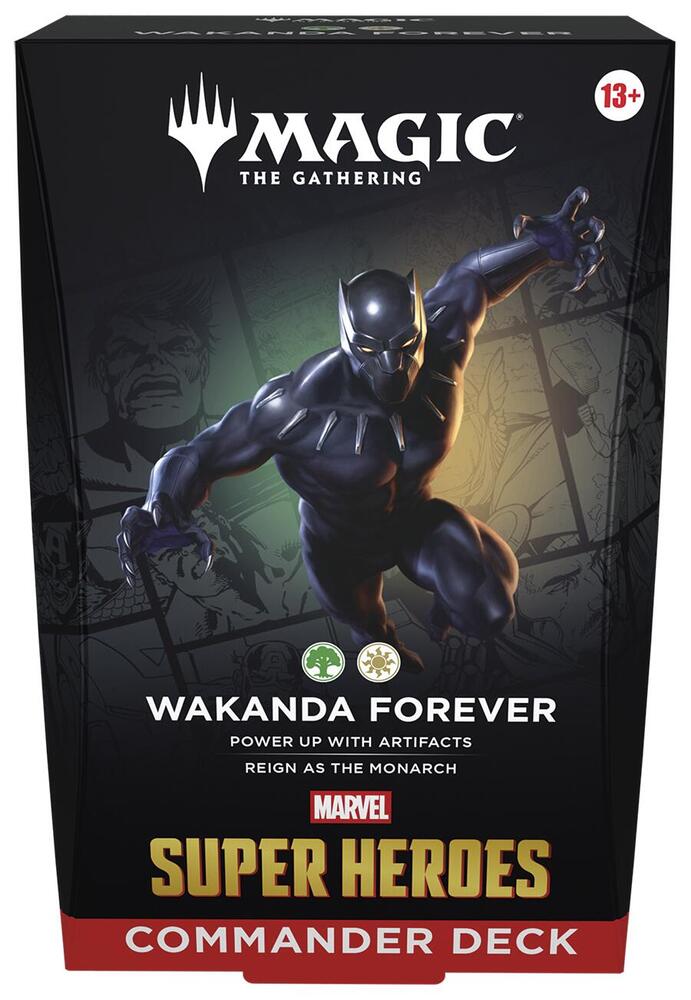 Marvel Super Heroes Commander Deck - Wakanda Forever - Commander(MSC)