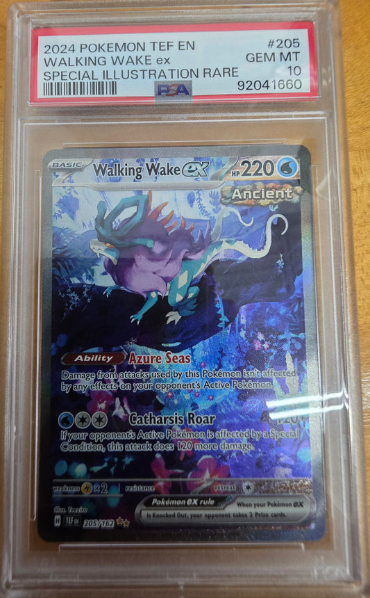 Walking Wake ex - 205/162 - SV05: Temporal Forces (TEF) PSA 10