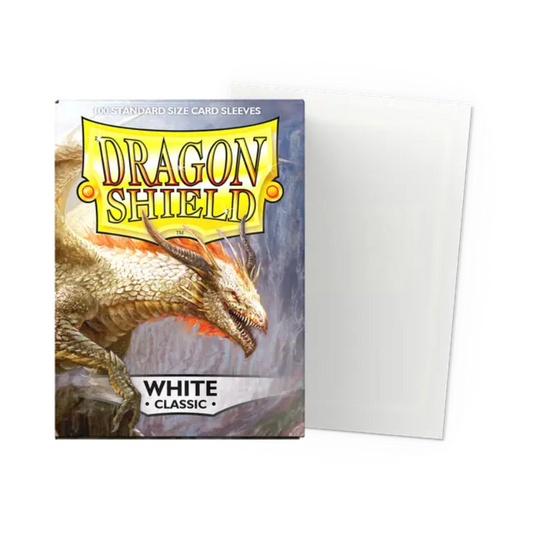 Dragon Shield: White Classic Standard Sleeves