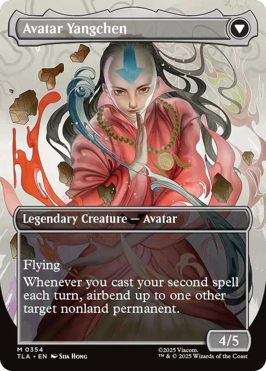 The Legend of Yangchen (Borderless) - Avatar: The Last Airbender (TLA)