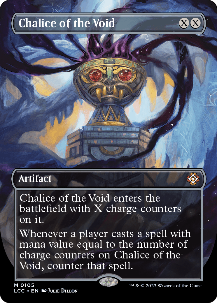 Chalice of the Void (Borderless) (LCC-105) - The Lost Caverns of Ixalan Commander Foil