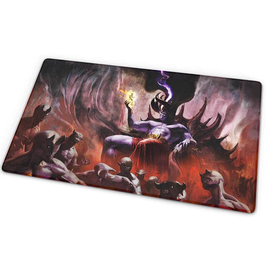 ARCANE FORTRESS: ANGELS AND DEMONS COLLECTION: ENDLESS TORMENT STANDARD PLAYMAT (24 INCH X 14 INCH)