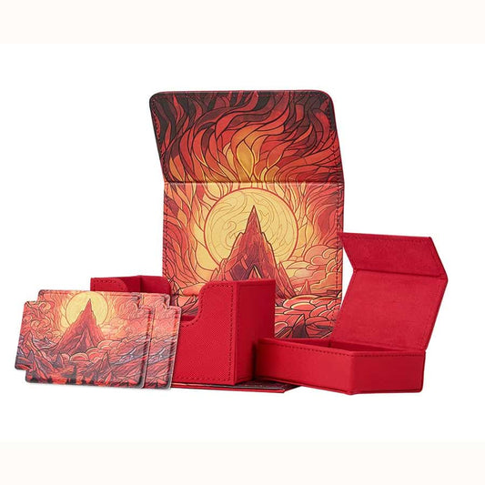 Stained Glass: Radiant 100+ Burning Mountain Deluxe Deck Vault