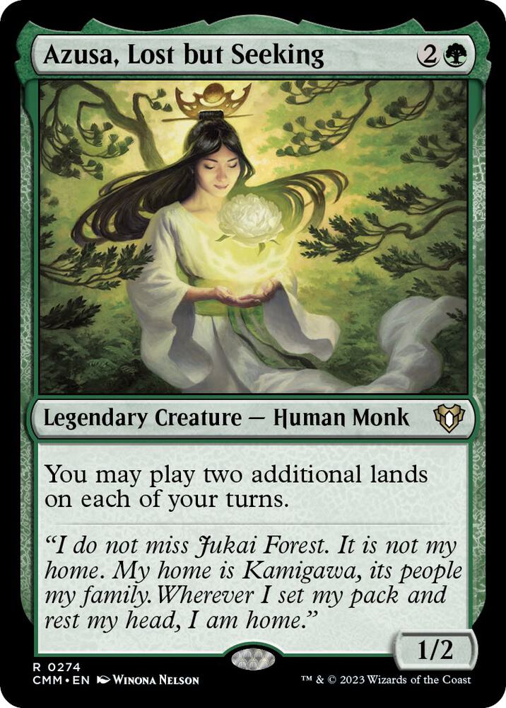 Azusa, Lost but Seeking - Commander Masters (CMM)