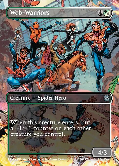 Web-Warriors (Borderless)