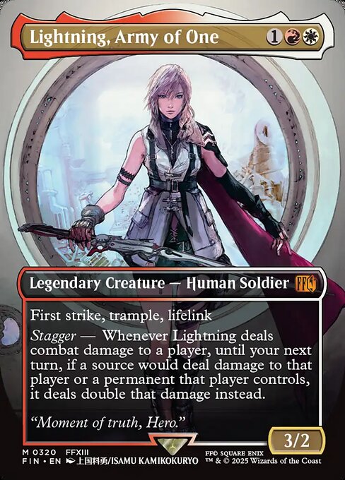 Lightning, Army of One (Borderless) (0320)