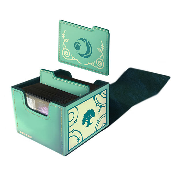 Deckbox: MTG DOMARU Box- Lorwyn Eclipsed- Bloomseeker Green