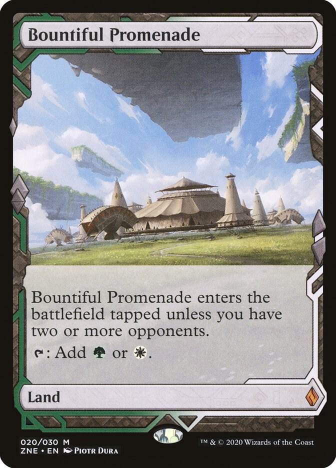 Bountiful Promenade - Zendikar Rising Expeditions (ZNE)