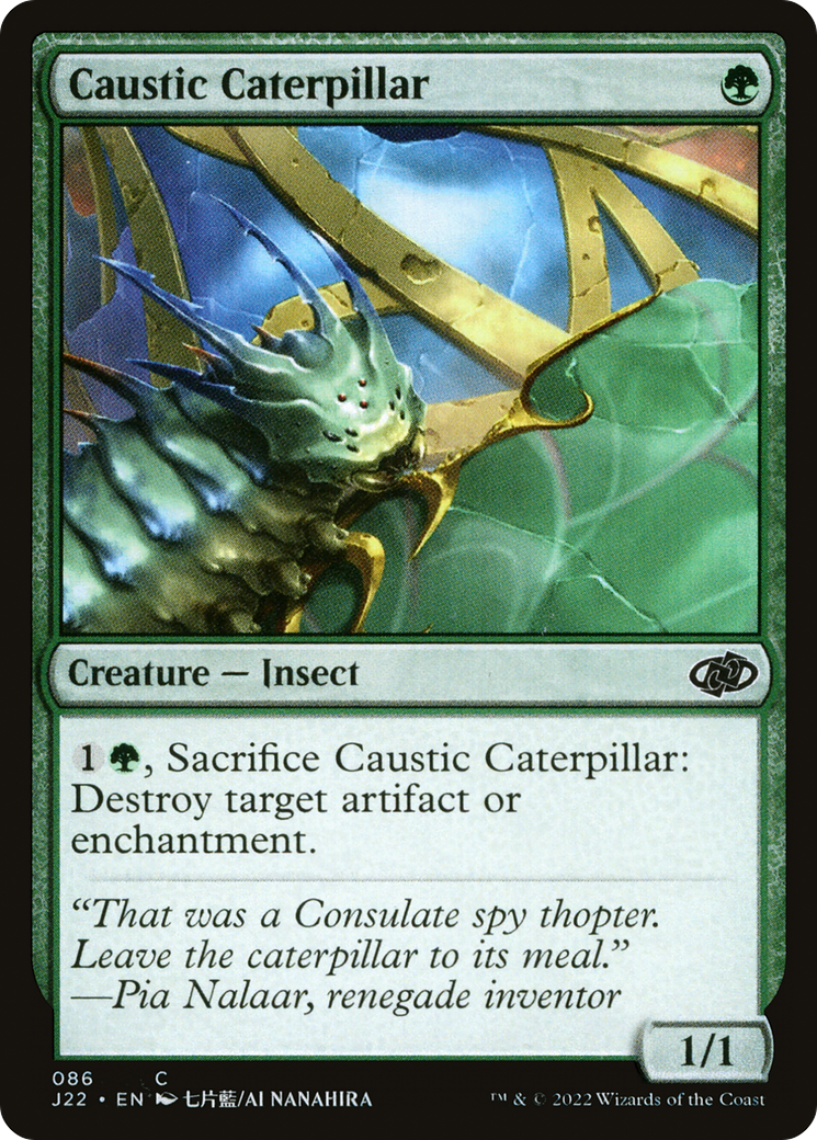 Caustic Caterpillar (J22-086) - Jumpstart 2022 Foil