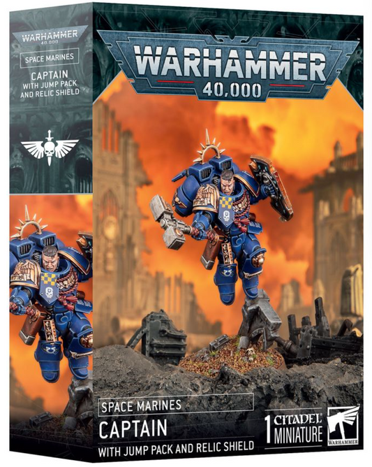 Captain with Jump Pack and Relic Shield(PRE ORDER)
