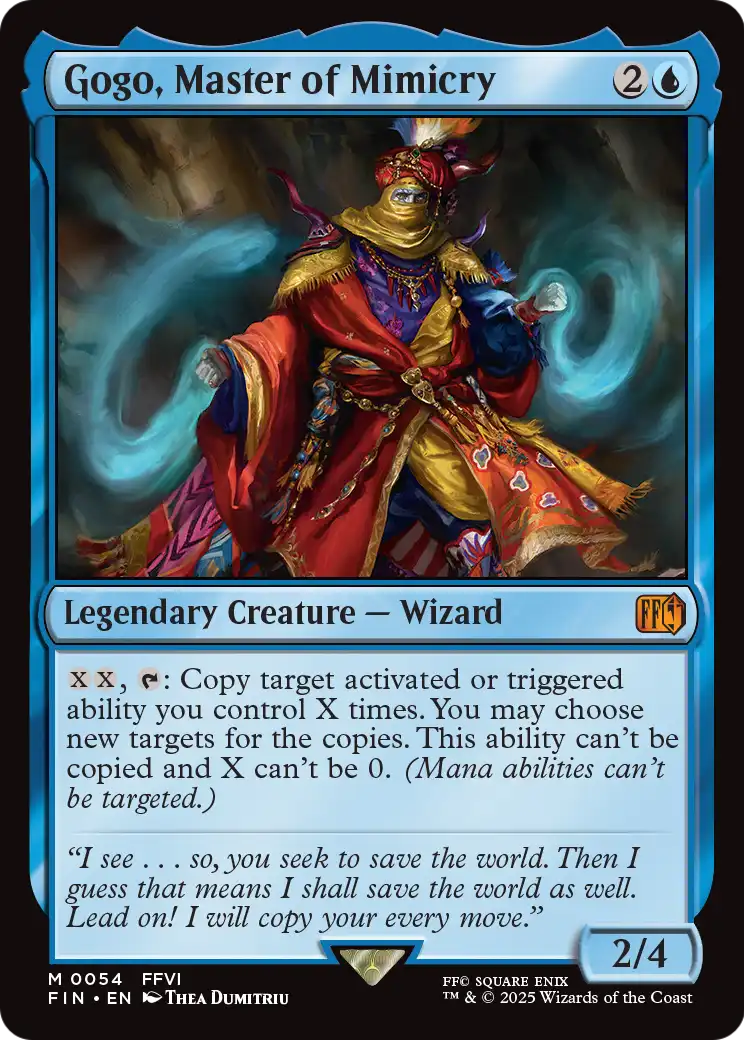 Gogo, Master of Mimicry (FIN-054) - FINAL FANTASY Foil