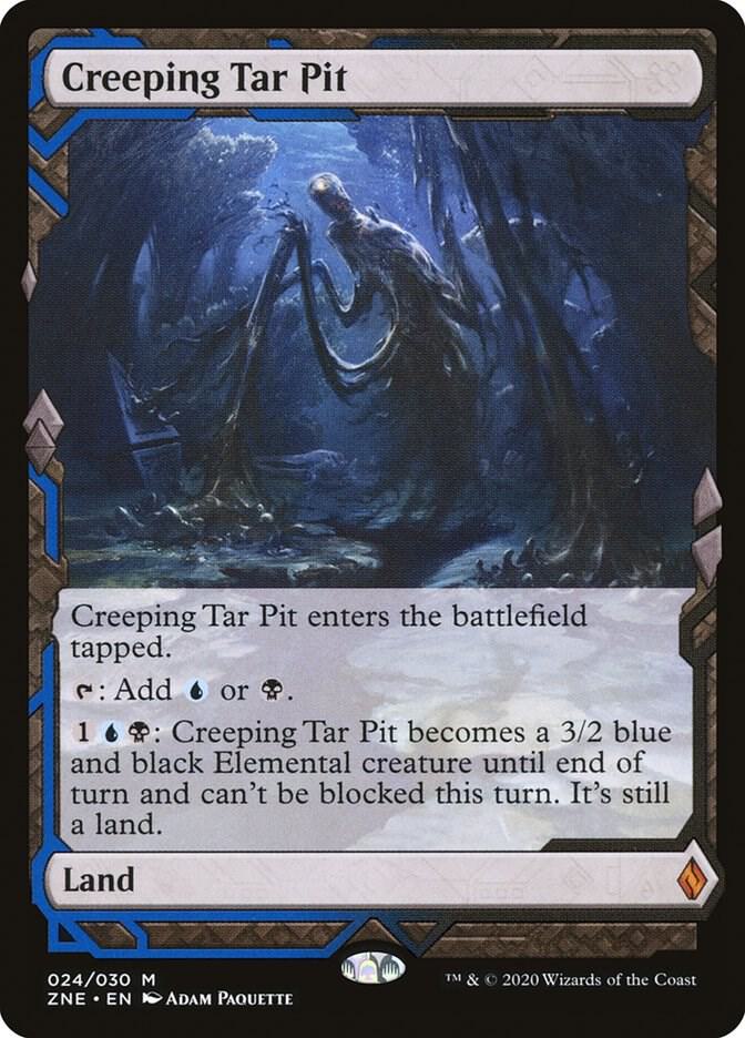 Creeping Tar Pit - Zendikar Rising Expeditions (ZNE)
