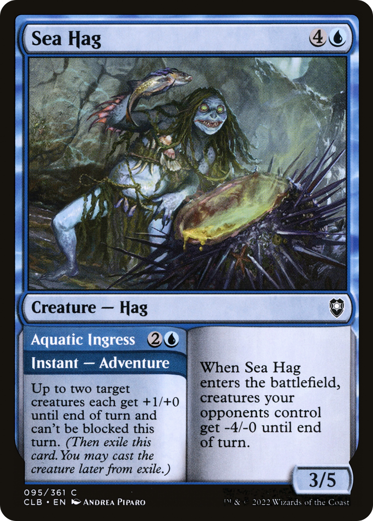 Sea Hag (CLB-095) - Commander Legends: Battle for Baldur's Gate Foil