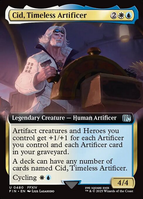 Cid, Timeless Artificer (Extended Art)
