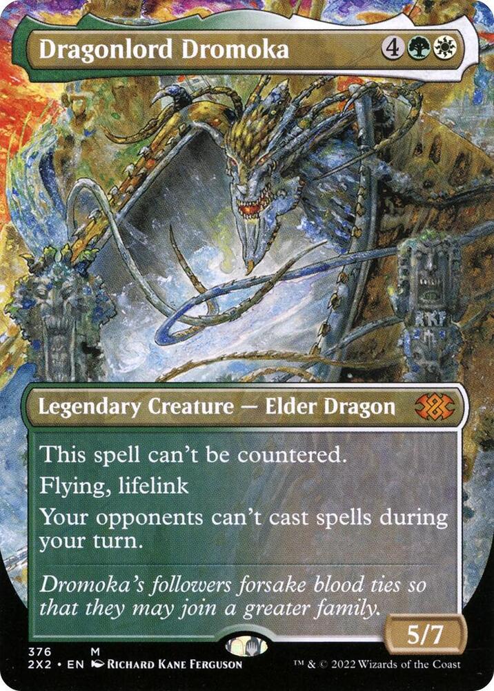 Dragonlord Dromoka (Borderless) - Double Masters 2022 (2X2)