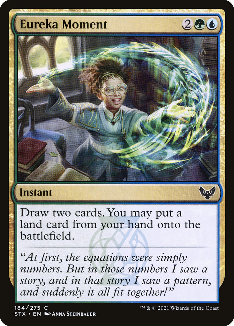 Eureka Moment (STX-184) - Strixhaven: School of Mages