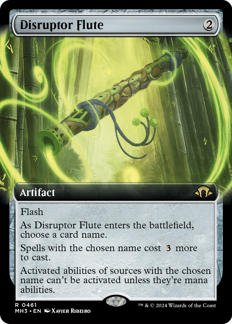 Disruptor Flute (Extended Art) (MH3-461) - Modern Horizons 3: (Extended Art)