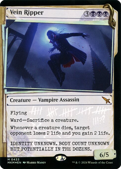 Vein Ripper (Showcase) (Invisible Ink)