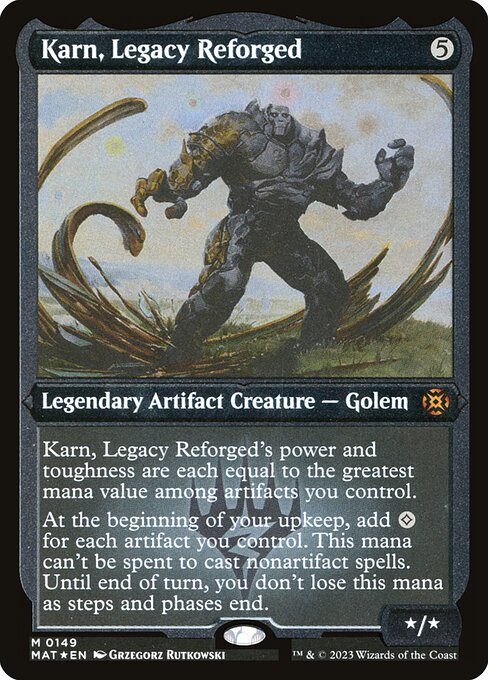 Karn, Legacy Reforged (Foil Etched)