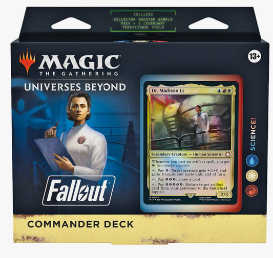 Universes Beyond: Fallout - Science! Commander Deck - Universes Beyond: Fallout (PIP)