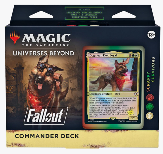Universes Beyond: Fallout - Scrappy Survivors Commander Deck - Universes Beyond: Fallout (PIP)