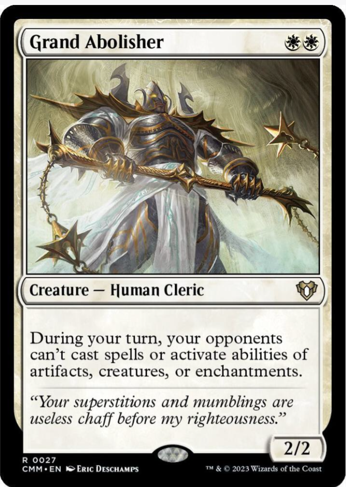 Grand Abolisher - Commander Masters (CMM)