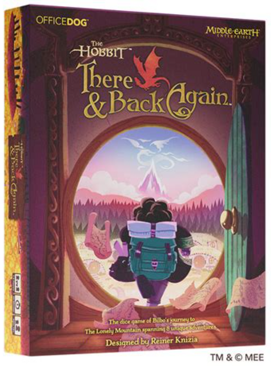 The Hobbit There and Back Again Dice Game