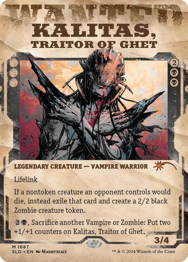 Kalitas, Traitor of Ghet - Secret Lair Drop Series (SLD)