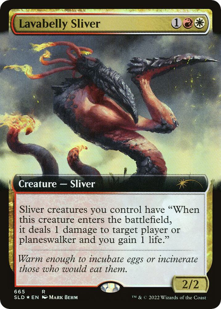 Lavabelly Sliver (Extended Art) - Secret Lair Drop Series (SLD)