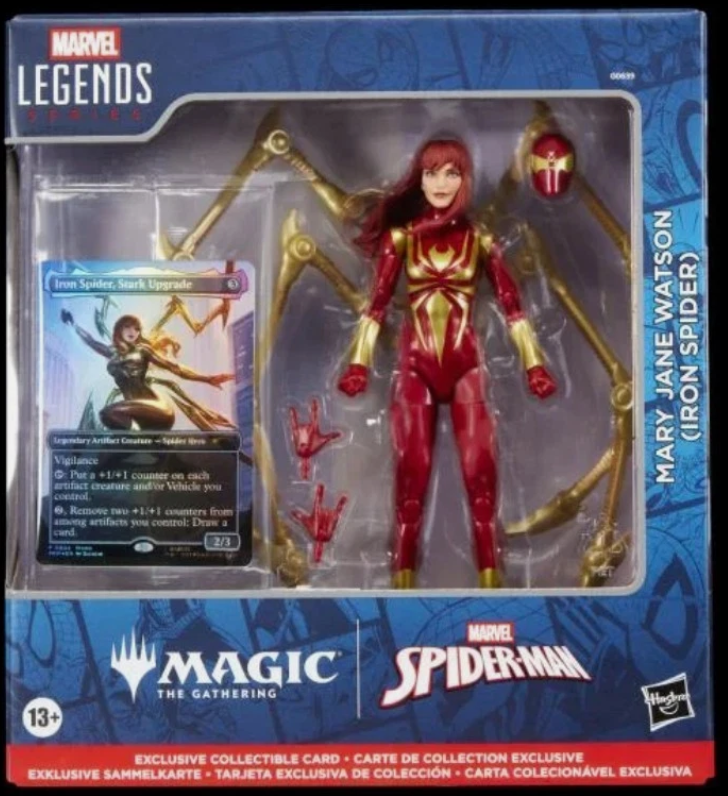Marvel Legends Mary Jane Watson Iron Spider Magic The Gathering
