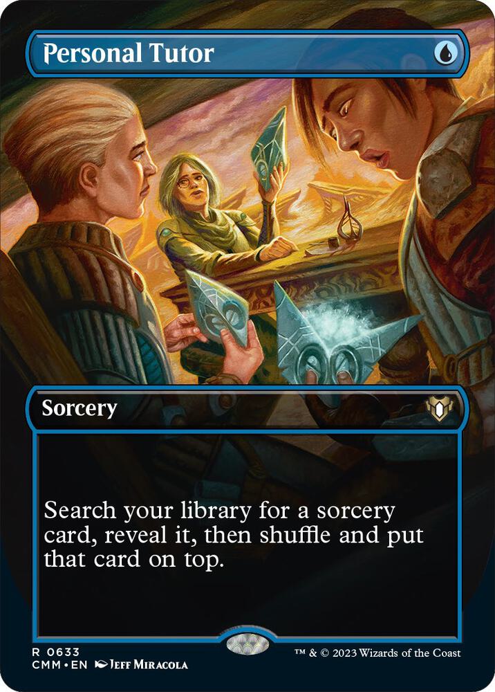 Personal Tutor (Borderless) - Commander Masters (CMM)