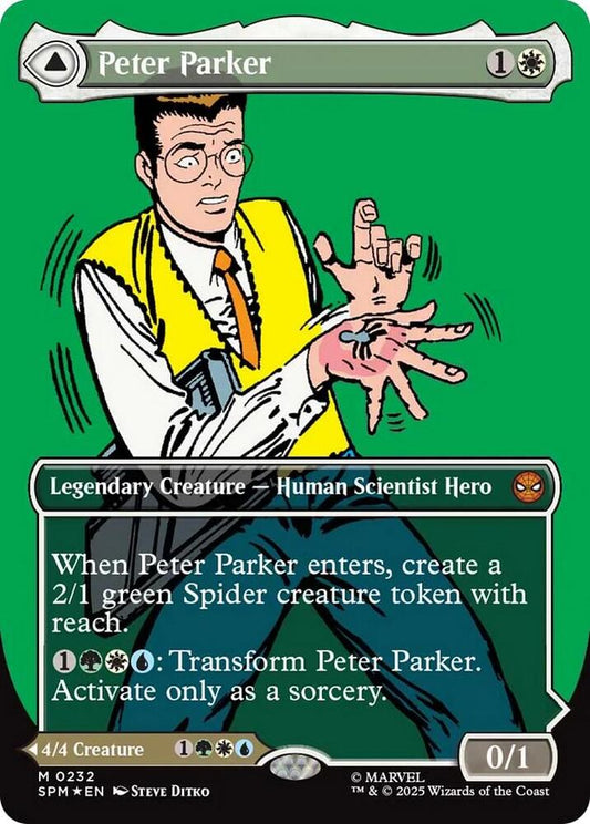 Peter Parker (0232) (Borderless) - Marvel's Spider-Man (SPM)