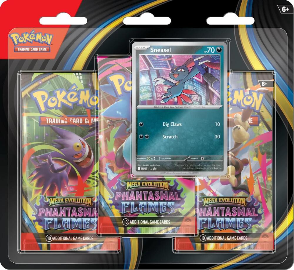 Phantasmal Flames 3 Pack Blister - ME02: Phantasmal Flames (PFL)