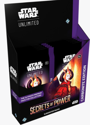 Star Wars Unlimited Carbonite Edition - Booster Display - Secrets of Power (SEC)(PRESALE)