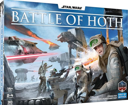 Star Wars: Battle of Hoth Board Game - Command The Imperial Army or Rebel Forces in a Fast-Paced Miniatures Strategy Game