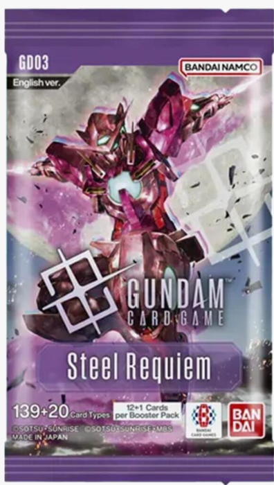 Gundam Card Game-Steel Requiem Booster Pack(GD03)