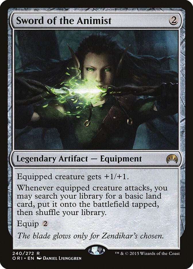 Sword of the Animist - Magic Origins (ORI)