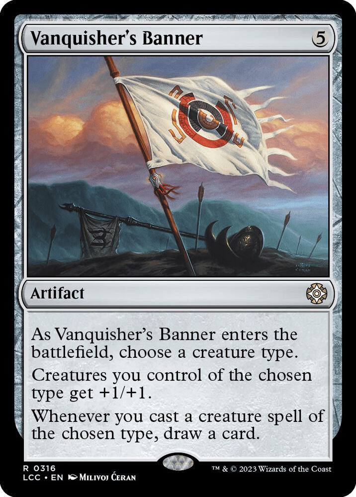 Vanquisher's Banner - Commander: The Lost Caverns of Ixalan (LCC)