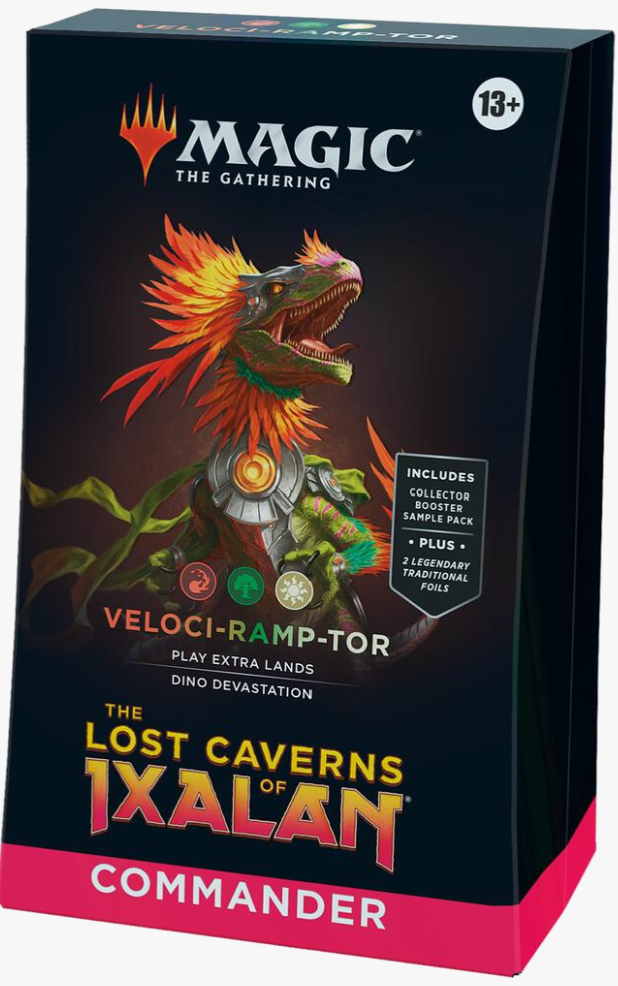 The Lost Caverns of Ixalan Commander Deck - Veloci-Ramp-Tor - Commander: The Lost Caverns of Ixalan (LCC)