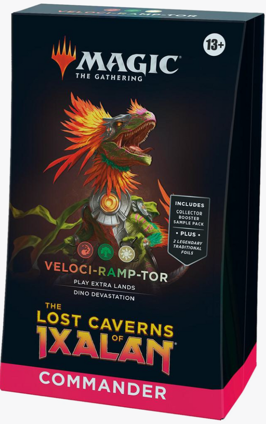 The Lost Caverns of Ixalan Commander Deck - Veloci-Ramp-Tor - Commander: The Lost Caverns of Ixalan (LCC)