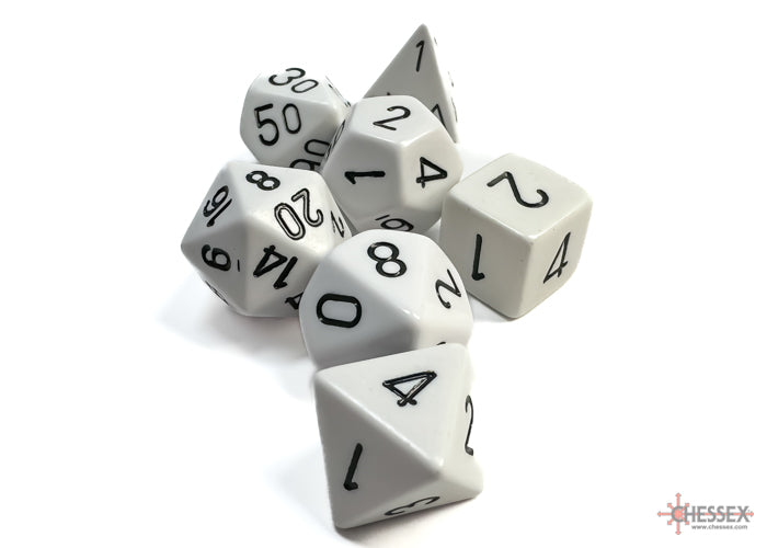 Opaque 7-Die Set