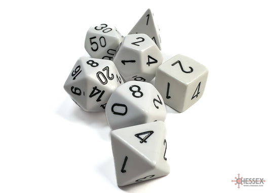 Opaque 7-Die Set