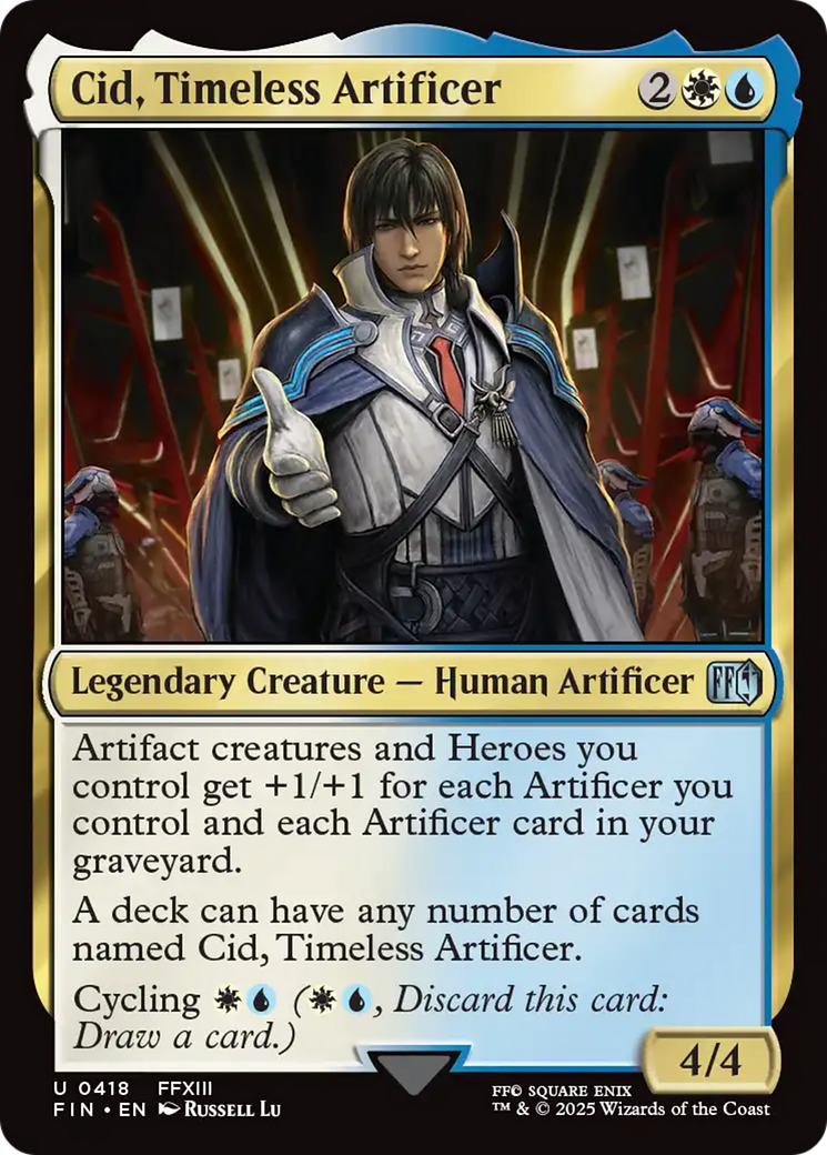Cid, Timeless Artificer (0418) (FIN-418) - FINAL FANTASY