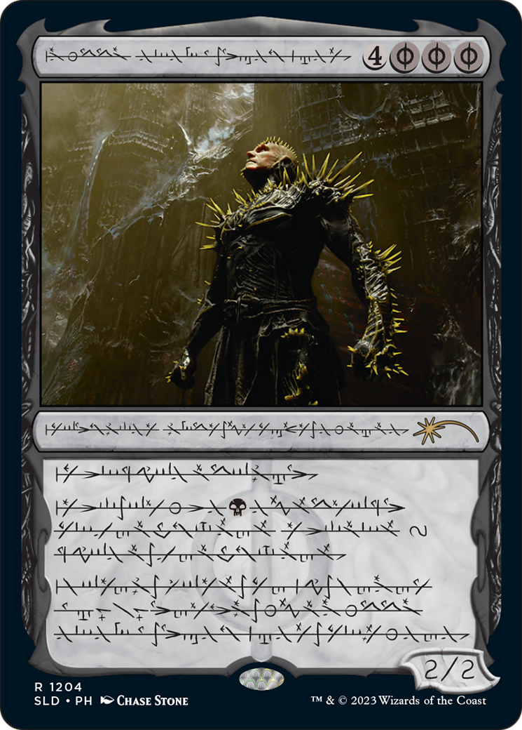 K'rrik, Son of Yawgmoth (Phyrexian) (SLD-1204) - Secret Lair Drop: (Showcase)