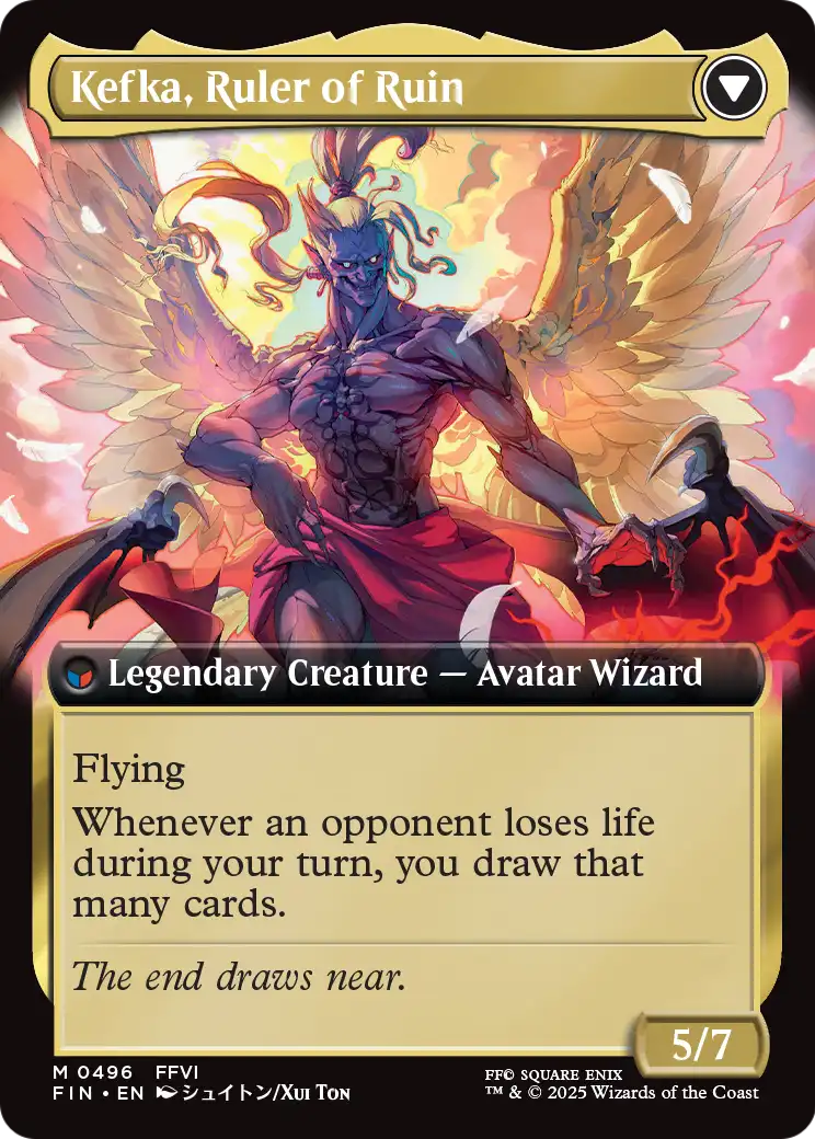 Kefka, Court Mage (Extended Art) (FIN-496) - FINAL FANTASY: (Extended Art)