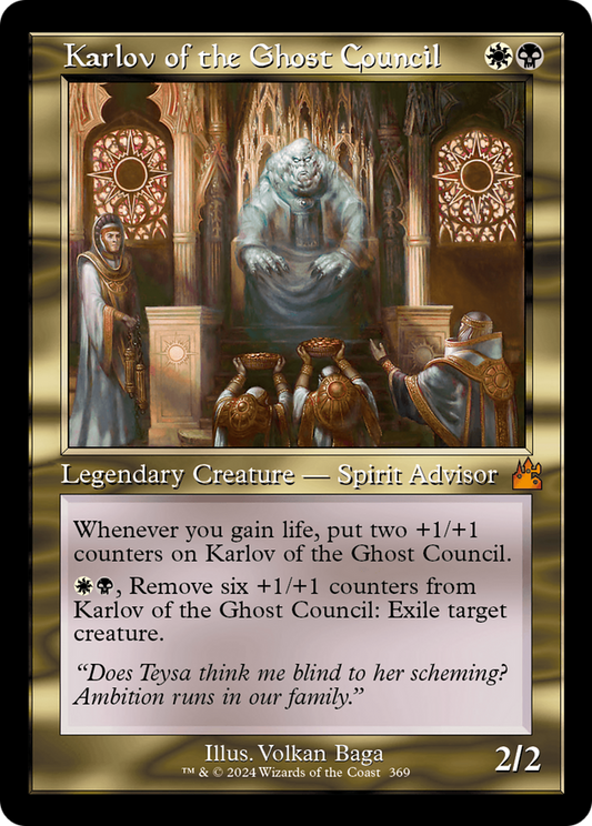 Karlov of the Ghost Council (Retro Frame) (RVR-369) - Ravnica Remastered