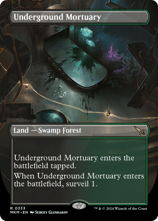 Underground Mortuary (Borderless) (MKM-333) - Murders at Karlov Manor Foil