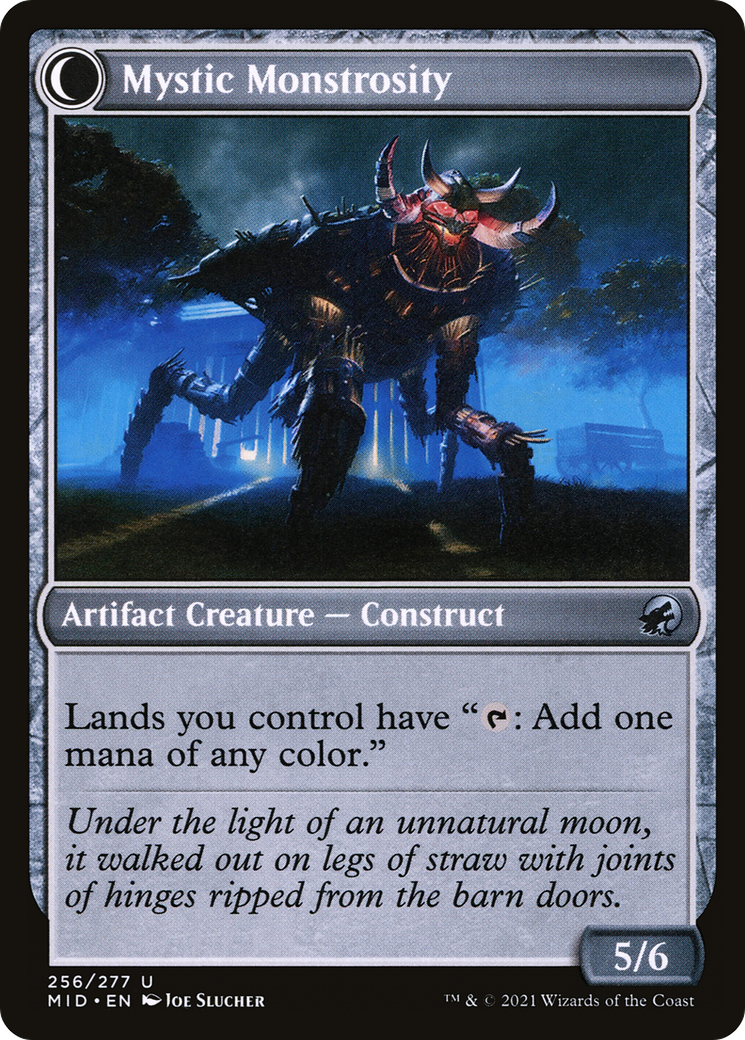 Mystic Skull (MID-256) - Innistrad: Midnight Hunt: (Double Faced Transform)