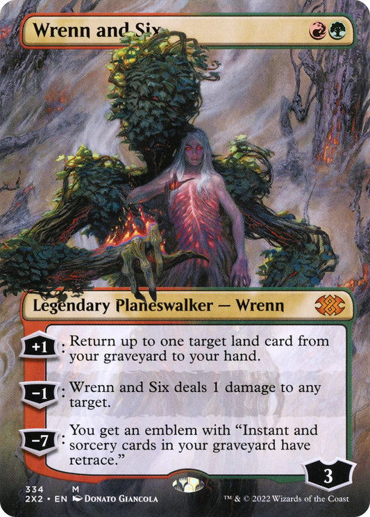 Wrenn and Six (Borderless) (2X2-334) - Double Masters 2022